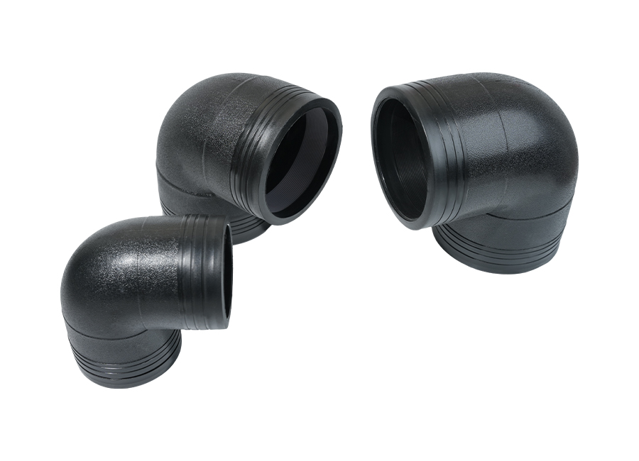 Khuỷu tay 90 độ mạ điện HDPE Khuỷu tay 90 độ mạ điện HDPE