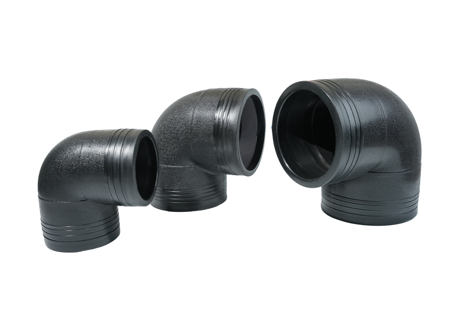 Khuỷu tay 90 độ mạ điện HDPE Khuỷu tay 90 độ mạ điện HDPE